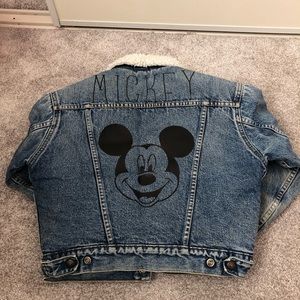 Distressed Mickey Levi’s Jacket